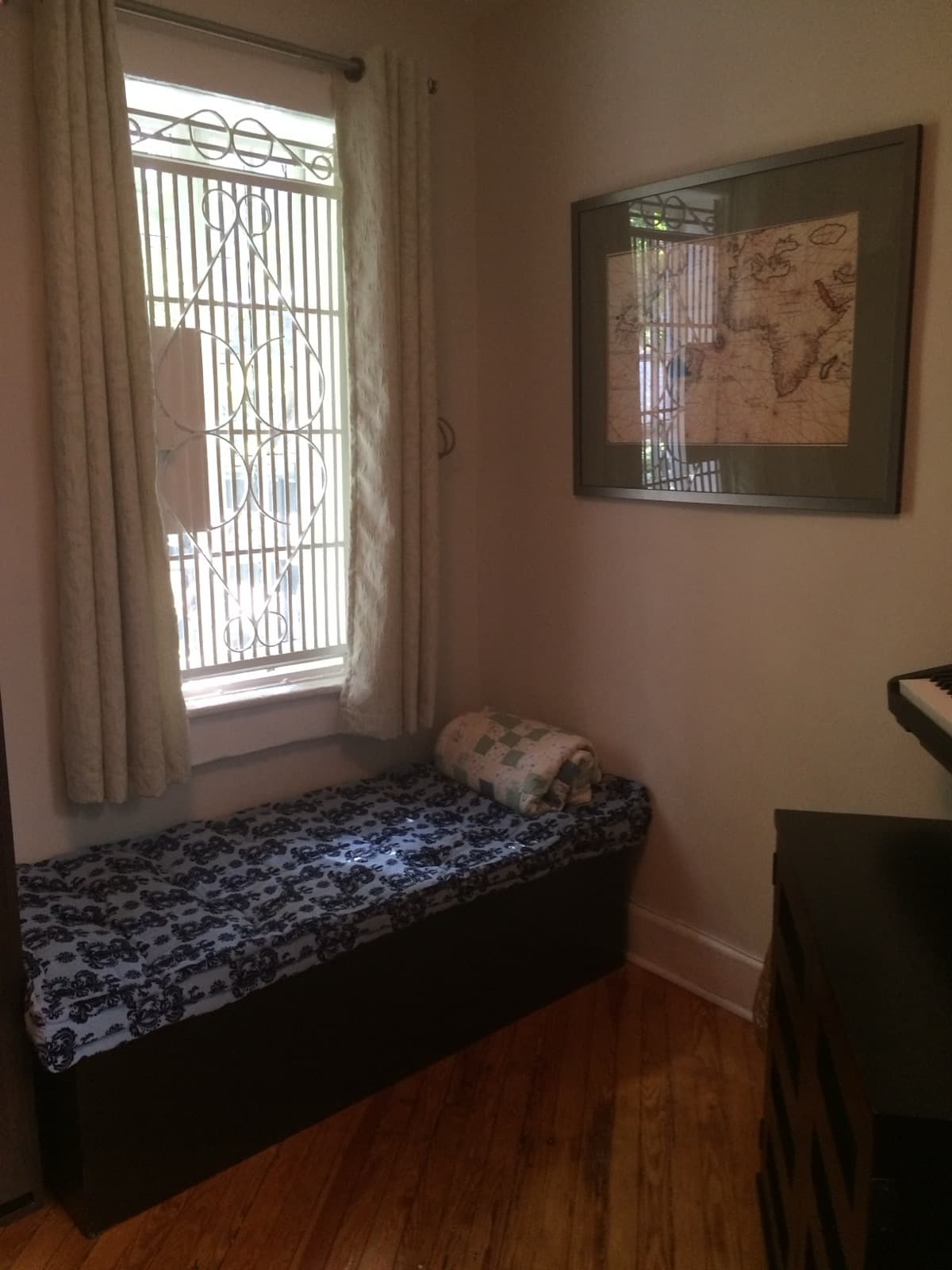 Inside Brown's apartment at 18 Gay Street, July 20, 2015